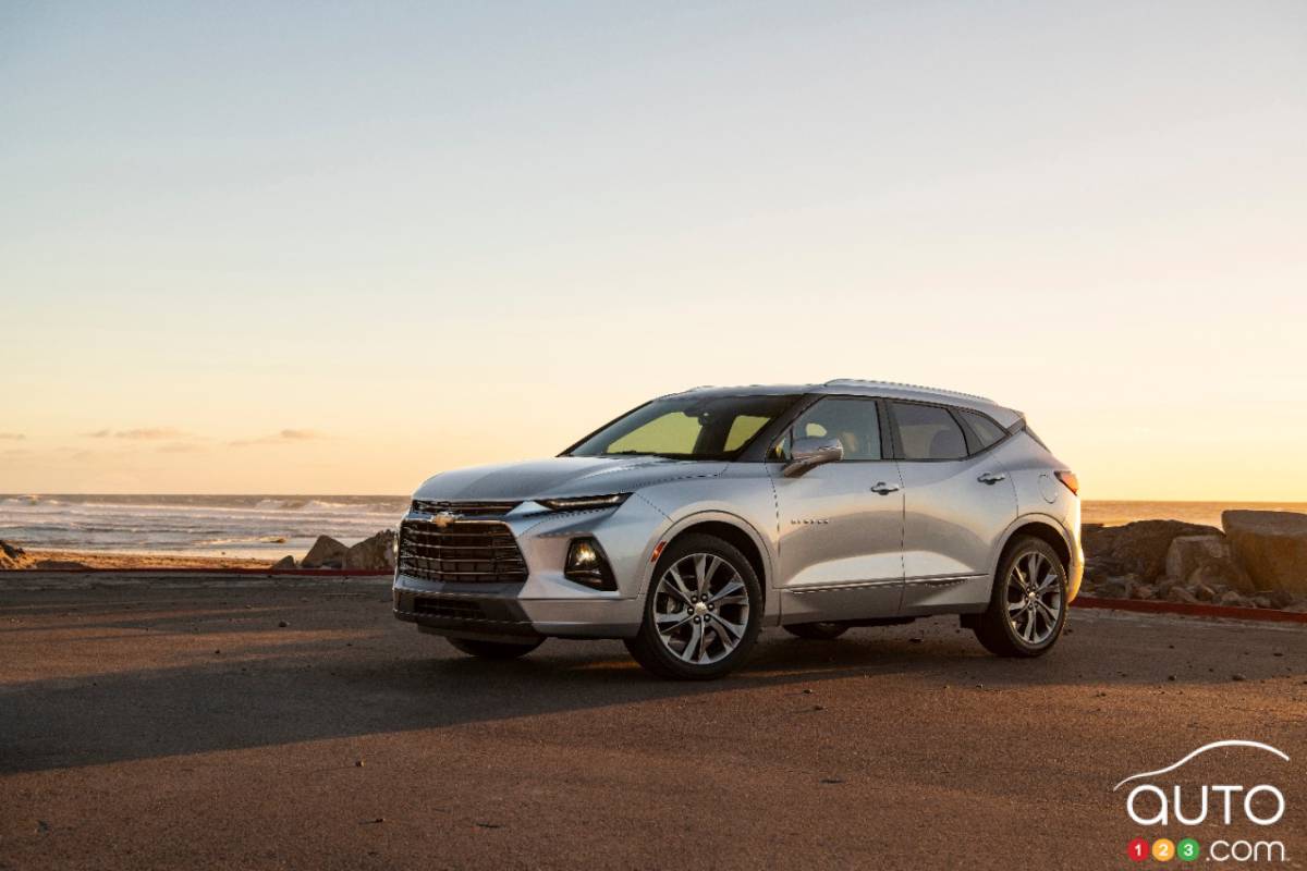 Chevrolet Blazer 2020, trois quarts avant